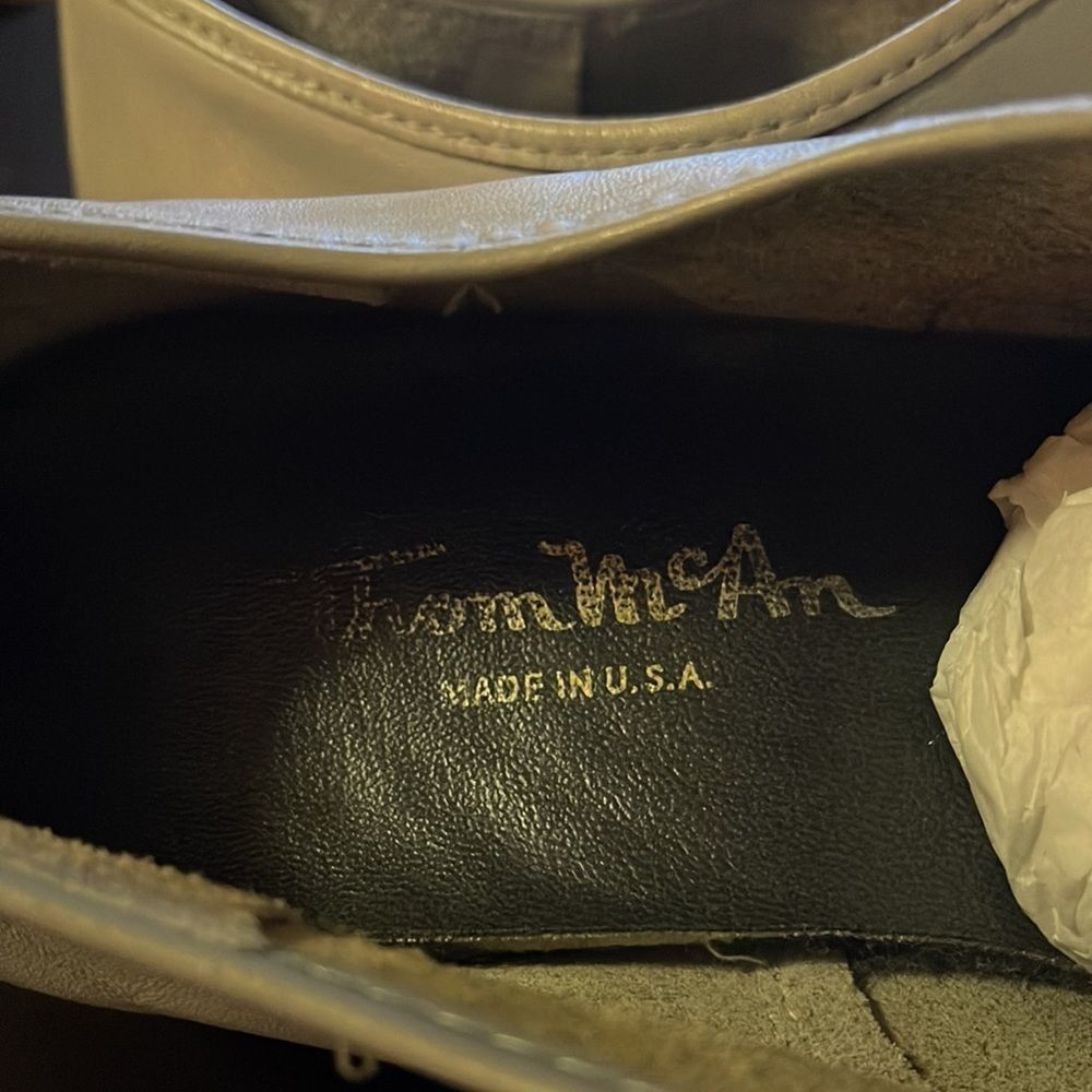Rare Vintage 80s Thom Mcan Leather Shoes. Made in the USA. - Picture 10 of 10